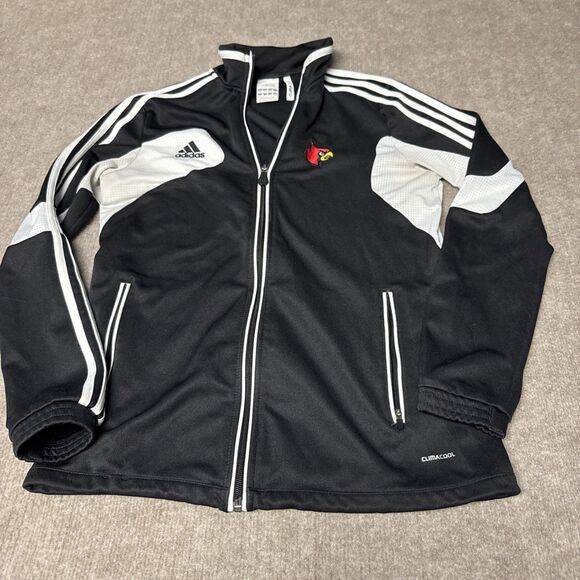 Adidas Clima Cool Athletic Jacket Women's M UofL‎ Cards Cardinals Louisville - Picture 1 of 7
